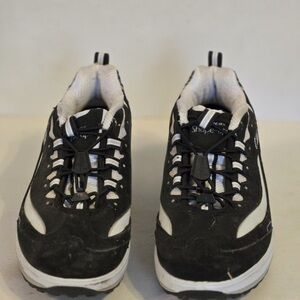 Vintage Skechers™ Shape-Ups Fitness Shoes Rocker Black White 11809 Women Sz 9.5